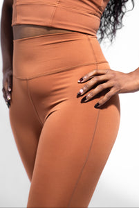 ASPIRE LEGGINGS - BURNT ORANGE